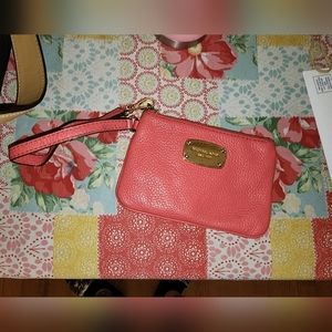 Vintage Michael kors red pouch see pics